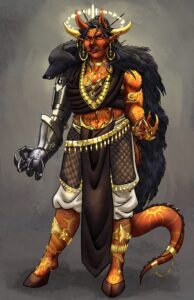 Tiefling Character Commission